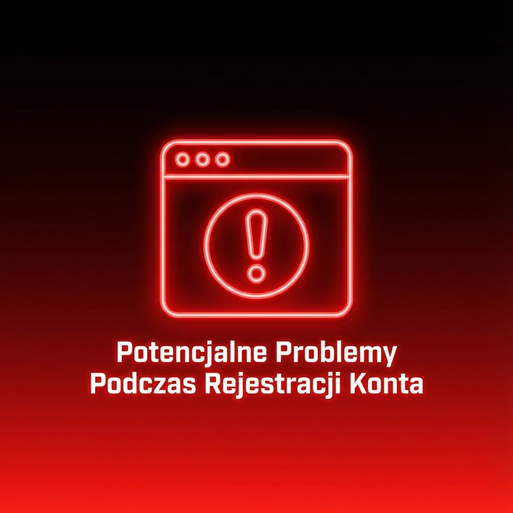Troubleshooting guide showing common account registration problems and their solutions in a structured format