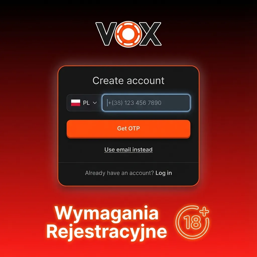 Registration requirements checklist showing age verification, account rules, and identity confirmation for online platform
